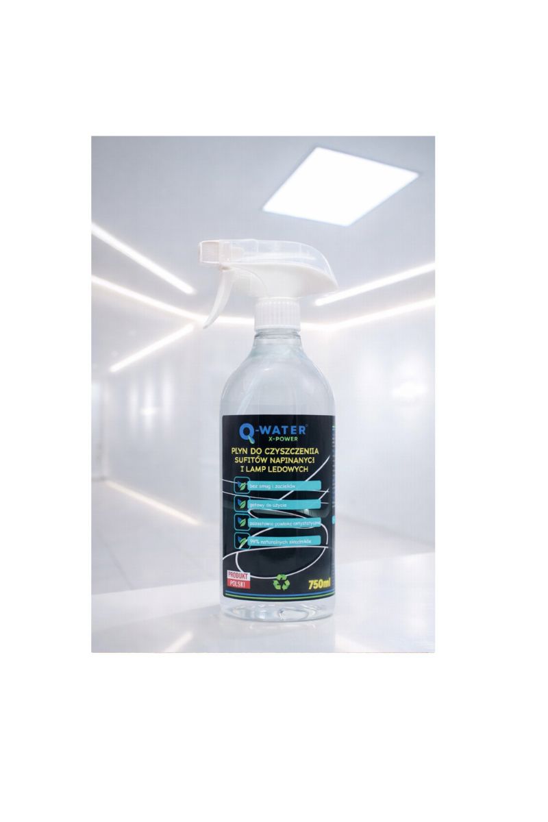 płyn do czyszczenia sufitów napinanych i lamp ledowych.